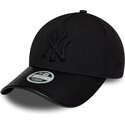 mutsid-kumer-must-reguleeritav-9forty-m-crown-a-frame-fabric-mix-new-york-yankees-mlb-new-era