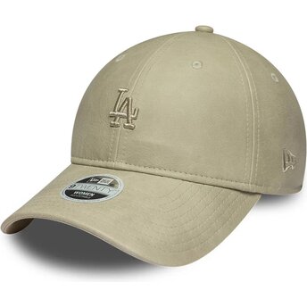 Mütsid kumer beež reguleeritav 9TWENTY Washed PU Los Angeles Dodgers MLB New Era