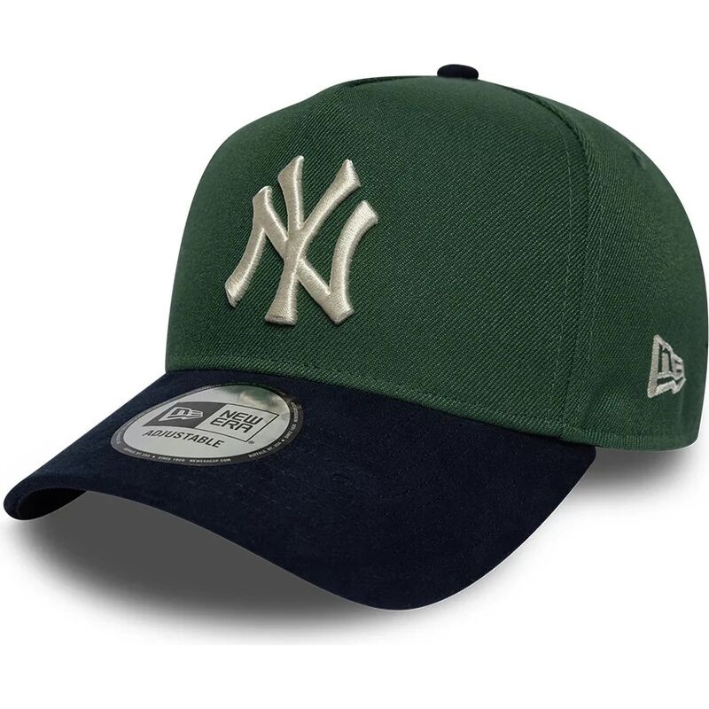 mutsid-kumer-roheline-snapback-9forty-e-frame-suede-visor-new-york-yankees-mlb-new-era