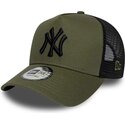 mutsid-kumer-roheline-snapback-a-frame-league-essential-new-york-yankees-mlb-new-era