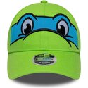 mutsid-kumer-roheline-snapback-lastele-9forty-m-crown-face-leonardo-tortugas-ninja-new-era