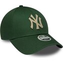 mutsid-kumer-roheline-reguleeritav-9forty-metallic-new-york-yankees-mlb-new-era