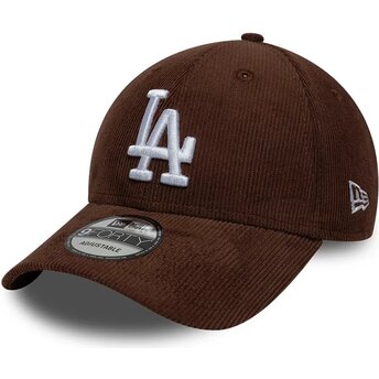 Mütsid kumer pruun snapback 9FORTY Entry Cord Los Angeles Dodgers MLB New Era