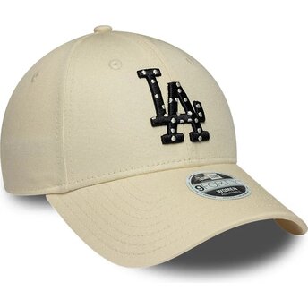 Mütsid kumer beež reguleeritav 9FORTY Infill Los Angeles Dodgers MLB New Era