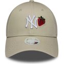 mutsid-kumer-beez-reguleeritav-9forty-fruit-icon-strawberry-new-york-yankees-mlb-new-era