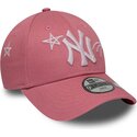 mutsid-kumer-roosa-reguleeritav-lastele-9forty-space-new-york-yankees-mlb-new-era