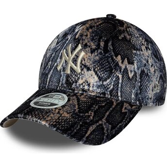 Mütsid kumer mitmevärviline reguleeritav 9FORTY Snake Print New York Yankees MLB New Era