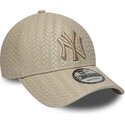 mutsid-kumer-beez-reguleeritav-9forty-pu-weave-new-york-yankees-mlb-new-era
