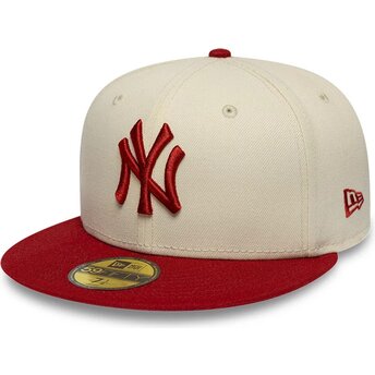 Mütsid lame beež liibuv 59FIFTY League Essential New York Yankees MLB New Era