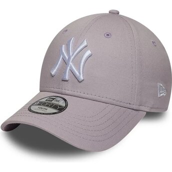 Mütsid kumer violetne reguleeritav lastele 9FORTY League Essential New York Yankees MLB New Era