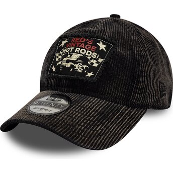 Mütsid kumer must reguleeritav 9TWENTY Patch Acid Cord Hot Rods New Era