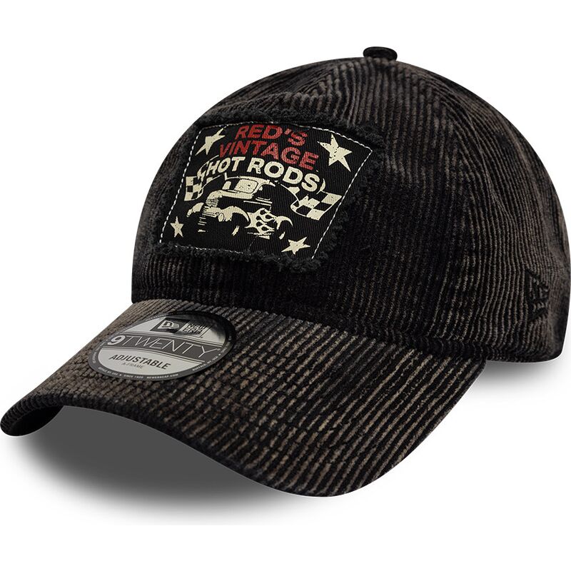 mutsid-kumer-must-reguleeritav-9twenty-patch-acid-cord-hot-rods-new-era