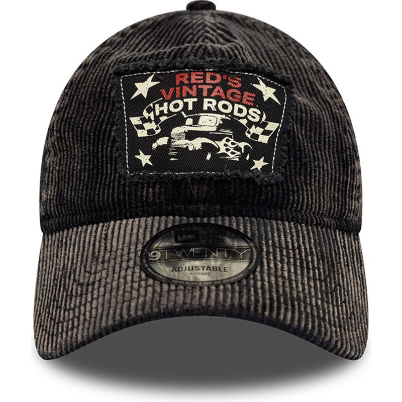 mutsid-kumer-must-reguleeritav-9twenty-patch-acid-cord-hot-rods-new-era