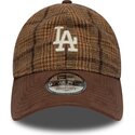 mutsid-kumer-pruun-reguleeritav-9twenty-mix-check-los-angeles-dodgers-mlb-new-era