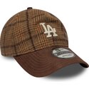 mutsid-kumer-pruun-reguleeritav-9twenty-mix-check-los-angeles-dodgers-mlb-new-era
