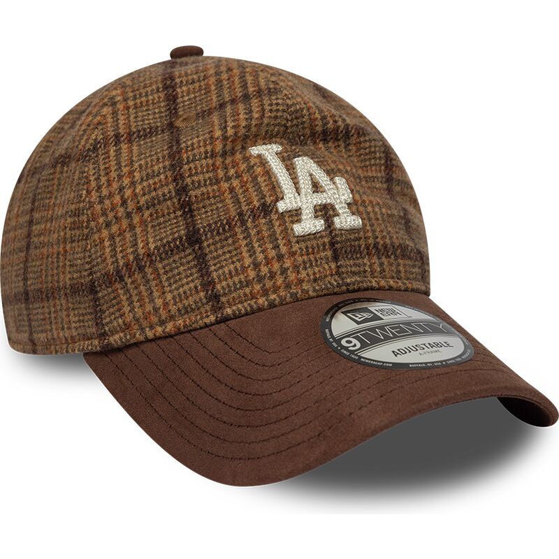 mutsid-kumer-pruun-reguleeritav-9twenty-mix-check-los-angeles-dodgers-mlb-new-era