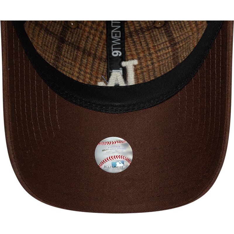 mutsid-kumer-pruun-reguleeritav-9twenty-mix-check-los-angeles-dodgers-mlb-new-era