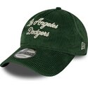 mutsid-kumer-roheline-reguleeritav-9twenty-a-frame-cord-script-los-angeles-dodgers-mlb-new-era