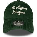 mutsid-kumer-roheline-reguleeritav-9twenty-a-frame-cord-script-los-angeles-dodgers-mlb-new-era