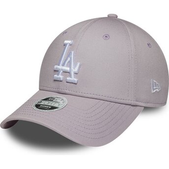 Mütsid kumer violetne reguleeritav 9FORTY League Essential Los Angeles Dodgers MLB New Era