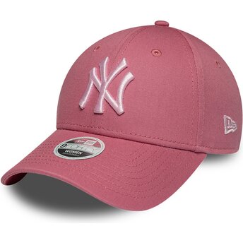 Mütsid kumer roosa reguleeritav 9FORTY League Essential CAS New York Yankees MLB New Era