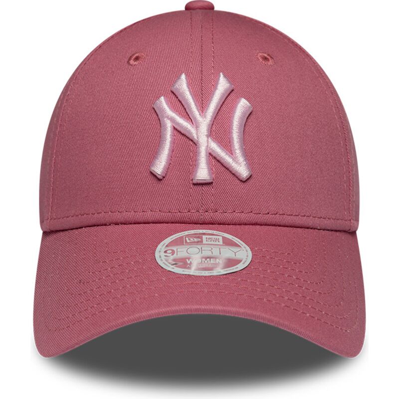 mutsid-kumer-roosa-reguleeritav-9forty-league-essential-cas-new-york-yankees-mlb-new-era