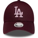mutsid-kumer-punane-reguleeritav-rosa-9forty-metallic-los-angeles-dodgers-mlb-new-era