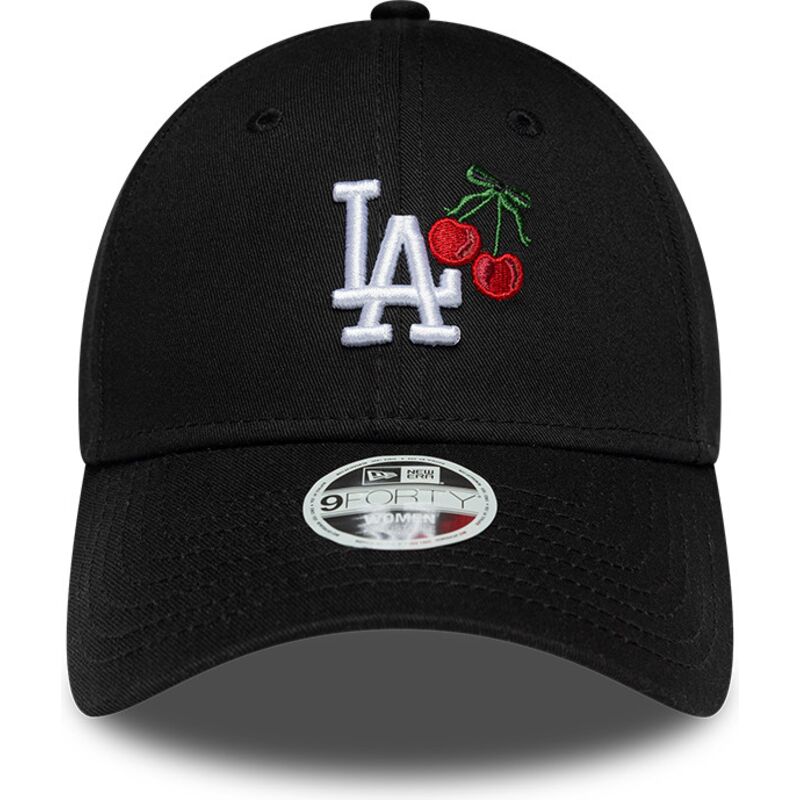 mutsid-kumer-must-reguleeritav-9forty-fruit-icon-cherry-los-angeles-dodgers-mlb-new-era