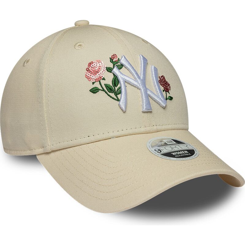 mutsid-kumer-beez-snapback-9forty-rose-sequin-new-york-yankees-mlb-new-era