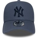 mutsid-kumer-sinine-snapback-9forty-e-frame-league-essential-new-york-yankees-mlb-new-era
