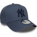 mutsid-kumer-sinine-snapback-9forty-e-frame-league-essential-new-york-yankees-mlb-new-era