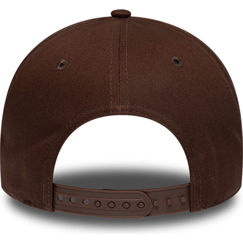 mutsid-kumer-pruun-snapback-9forty-e-frame-team-outline-los-angeles-dodgers-mlb-new-era