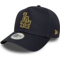 mutsid-kumer-meresinine-snapback-9forty-dorado-e-frame-metallic-outline-los-angeles-dodgers-mlb-new-era