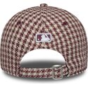 mutsid-kumer-punane-reguleeritav-9forty-m-crown-houndstooth-new-york-yankees-mlb-new-era