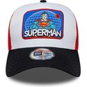 mutsid-kumer-mitmevarviline-snapback-lastele-a-frame-patch-superman-dc-comics-new-era