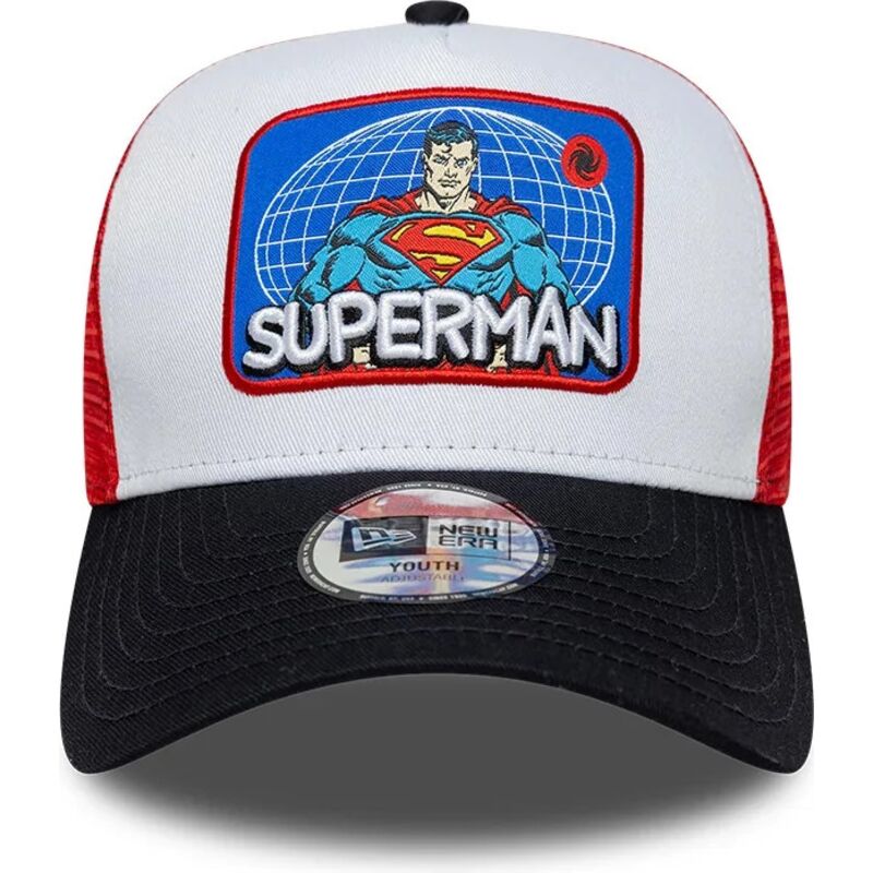 mutsid-kumer-mitmevarviline-snapback-lastele-a-frame-patch-superman-dc-comics-new-era
