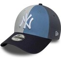 mutsid-kumer-mitmevarviline-reguleeritav-lastele-9forty-colourblock-new-york-yankees-mlb-new-era