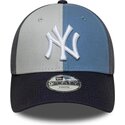 mutsid-kumer-mitmevarviline-reguleeritav-lastele-9forty-colourblock-new-york-yankees-mlb-new-era