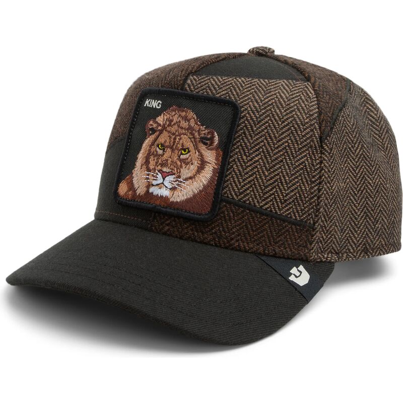 mutsid-kumer-pruun-snapback-sartorial-king-patchwork-the-farm-goorin-bros