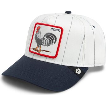 Mütsid kumer hall snapback Pinstripe Rooster Cock Playmakers The Farm Goorin Bros.