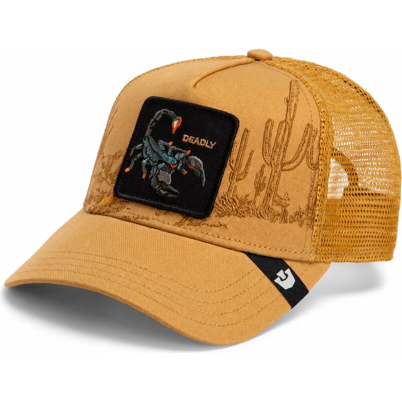 mutsid-kumer-pruun-snapback-scorpion-badlands-deadly-the-farm-goorin-bros