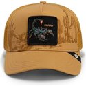 mutsid-kumer-pruun-snapback-scorpion-badlands-deadly-the-farm-goorin-bros