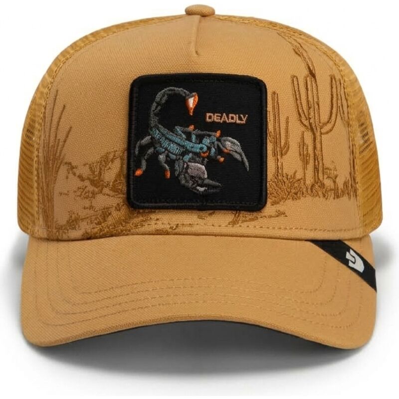 mutsid-kumer-pruun-snapback-scorpion-badlands-deadly-the-farm-goorin-bros