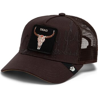 Mütsid kumer pruun snapback Skull Badlands Dead The Farm Goorin Bros.