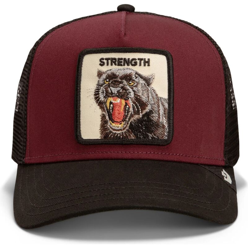 mutsid-kumer-punane-snapback-strength-panther-original-recipe-the-farm-goorin-bros