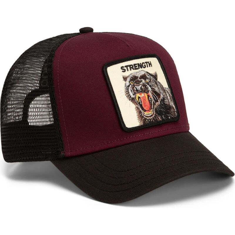 mutsid-kumer-punane-snapback-strength-panther-original-recipe-the-farm-goorin-bros
