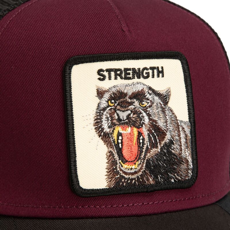 mutsid-kumer-punane-snapback-strength-panther-original-recipe-the-farm-goorin-bros