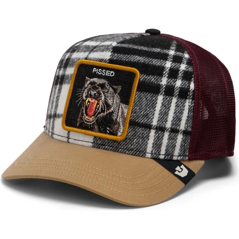 mutsid-kumer-mitmevarviline-snapback-brit-panther-check-mate-pissed-the-farm-goorin-bros mutsid-kumer-mitmevarviline-snapback-brit-panther-check-mate-pissed-the-farm-goorin-bros