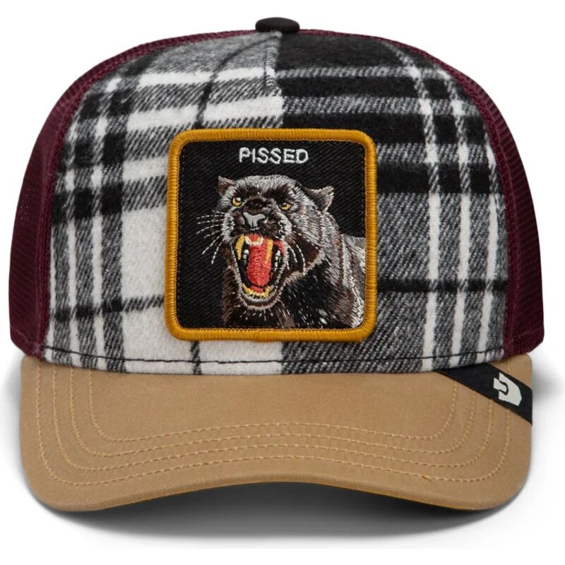 mutsid-kumer-mitmevarviline-snapback-brit-panther-check-mate-pissed-the-farm-goorin-bros mutsid-kumer-mitmevarviline-snapback-brit-panther-check-mate-pissed-the-farm-goorin-bros