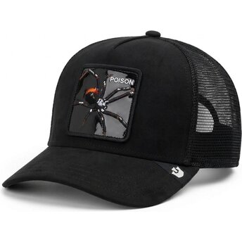 Mütsid kumer must snapback Black Out Spider Blackened Metallic Poison The Farm Goorin Bros.